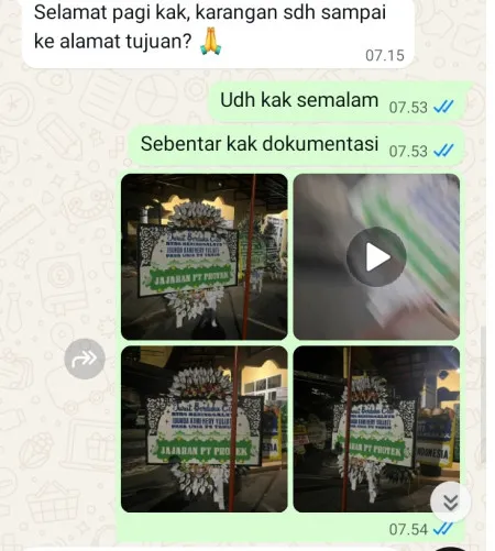 Pengiriman Papan Bunga Selamat Ruko Gading Serpong
