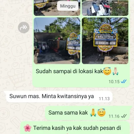 Pengiriman Papan Bunga Duka Ruko Gading Serpong