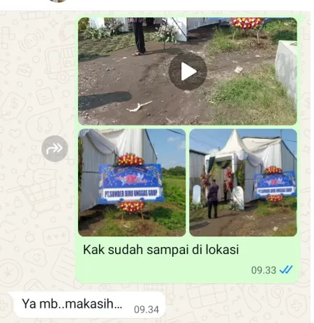 Pengiriman Karangan Bunga Ruko Gading Serpong