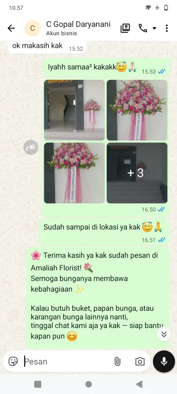 Pengiriman Karangan Bunga Ruko Gading Serpong
