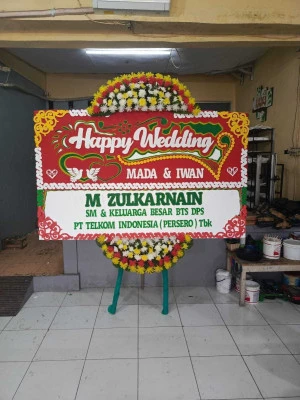 Papan Bunga di Ruko Gading Serpong