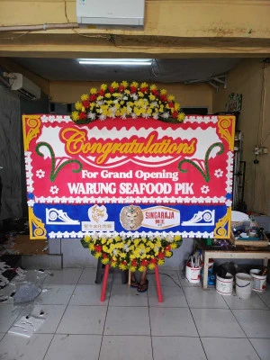 Papan Bunga di Ruko Gading Serpong